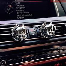 New Bulldog Car Air Freshener Perfume Clip Fragrance Diffuser Auto Vents Scent Parfum Bulldog Diffuser Car Decor 2024 - buy cheap