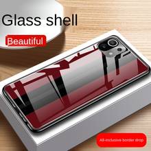 For Xiaomi Mi 11 Case Tempered Glass Luxury Soft Silicone Frame Cover Phone Case For Xiomi Xiaomi Mi 11 Mi11 pro 2024 - buy cheap