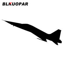 BLKUOPAR Fighter Jet F-16 силуэт автомобильных наклеек высечка виниловая наклейка окклюзия царапина доска для серфинга окна украшение автомобиля Стайлинг 2024 - купить недорого