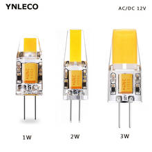 1W 2W 3W G4 LED COB Bulb 12V AC DC LED G4 Light bulbs Lamp 360 Beam Angle Replace 10W 20W 30W Halogen for Chandelier Spotlight 2024 - купить недорого