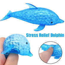 Spongy Dolphin Squishy Funny Stress Bead Ball Fidget Toys for Adult Children Anti-stress Reliver Vent Decompression 2024 - buy cheap