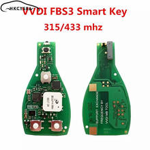 Xhorse VVDI MB FBS3 KeylessGo Key For Benz 315/433MHZ W204 W207 W212 W164 W166 W221 2024 - buy cheap