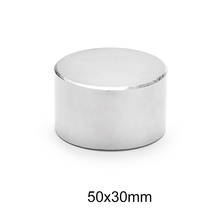 1PCS 50x30 mm Big Thick Round Strong magnets 50mm X 30mm Permanent Neodymium Magnet Disc 50x30mm N35 Rare Earth Magnet 50*30 mm 2024 - buy cheap