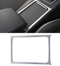 Car Accessories 1PCS Stainlesss Steel Interior Water Cup Panel Cover Trim for Volkswagen VW Golf 8 MK8 2020 2021 2024 - buy cheap