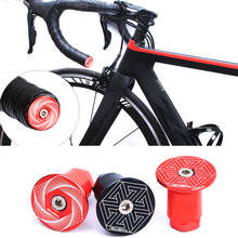 RISK 1 пара велосипедных наконечников, алюминиевая велосипедная рукоятка, Торцевая крышка, MTB, дорожный велосипед, складная велосипедная ручка, заглушка, велосипедные аксессуары 2024 - купить недорого