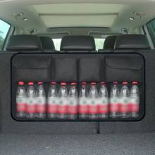 Oxford Car Trunk Organizer Adjustable Backseat Storage Bag Net High Capacity Multi-use Automobile Seat Back Organizers Universal 2024 - buy cheap
