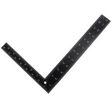 Metal L-Square Shape Patchwork Ruler for Tailor Garment Pattern Making Craft inch & metric 20*30cm Rule 2024 - buy cheap