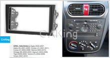 Panel de Radio Fascia para Opel Corsa (C) 2000-2006, Meriva 2003-2010, Omega (B) 2000-2003, Signum 2003-2008, Kit de placa de tablero Facia 2024 - compra barato