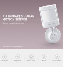 Tuya ZigBee Smart Wireless PIR Motion Sensor Detector Home Alarm System PIR Sensor Human Body Movement Detect Need Hub 2024 - buy cheap