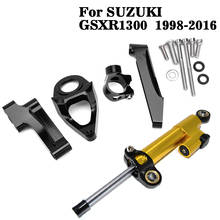 Kit de suporte e estabilizador para direção de motocicleta, gsxr 1300, para suzuki gsx1300r hayabusa gsxr1300 2005-2011 1998 2016 2024 - compre barato