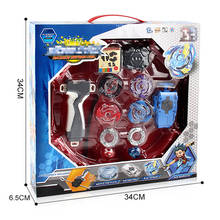 Caixa original beyblades explosão para venda metal fusão 4d bb807d com lançador e arena conjunto superior crianças jogo brinquedos 2024 - compre barato