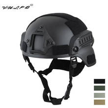 Casco táctico VULPO Airsoft MICH2000, para exteriores, Paintball CS, equipo de protección, seguridad deportiva 2024 - compra barato