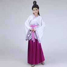 Lady hanfu chinese traditional ancient tang suit Hanfu costumes adult female womens hanfu dress stage costumes hanfu dresses 2024 - compre barato