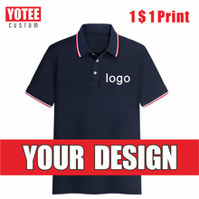 YOTEE2021 new short sleeve polo cheap company group custom embroidery fashion business custom short sleeve polo shirt 2024 - buy cheap