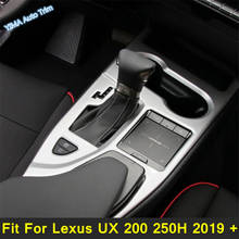 Lapetus Car Styling Gear Shift Box Panel Water Cup Holder Cover Trim ABS Fit For Lexus UX 200 250H 2019 - 2022 Carbon Fiber Look 2024 - buy cheap