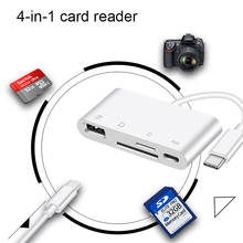 Adaptador múltiple tipo C para carga PD, conector USB, lector de tarjetas SD, TF, CF, para ordenador portátil, HUAWEI, Xiaomi 2024 - compra barato