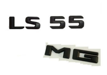 Черные буквы Sl 55 для /// AMG багажник значок эмблема Эмблемы для Sl 55 amg 2024 - купить недорого