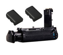JINTU Pro Power Vertical Battery Grip +2 LP-E6 Battery Kit for Canon EOS 7DII 7D2 7D Mark II DSLR Camera Replace BG-E16 2024 - buy cheap