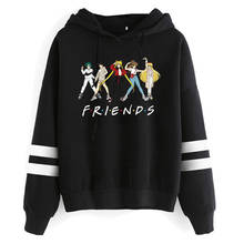 Classic Friends Tv Shows Hoodies Funny Cartoon Graphic Best Friends Sweatshirts Unisex Harajuku Ullzang Streetwear Hoody Female 2024 - buy cheap