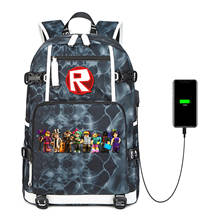 Large-capacity student bag USB Men Women Travel Laptop backpack Charging Headphone interface Waterproof schoolbag Mochila 2024 - buy cheap