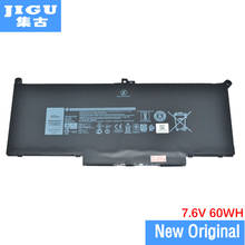 JIGU 7,6 V Original ordenador portátil batería 2X39G F3YGT para DELL para la latitud 12 7000 7290 13 7000, 7390, 7380, 7490 2024 - compra barato