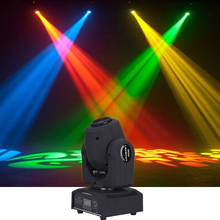 Cabeça móvel de led de gobos 30w, imagem ajustável de alto brilho com controle dmx 512 para festa, discoteca, ktv, casamento, bom efeito 2024 - compre barato