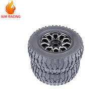 Gravel & Off-road Wheel Tires with Wheels Hub Kit for 1/5 Losi 5ive-t Km-x2 Rofun Rovan LT Truck Rc Car Toys Parts 2024 - buy cheap