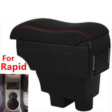 For Rapid armrest box central Store content Storage Rapid school armrests box with cup holder ashtray USB interface 2024 - buy cheap