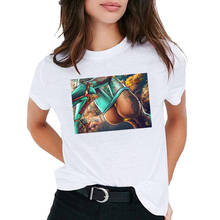 MLCRIYG Harajuku забавная одежда Винтажная футболка 80s 90s футболки с графикой женская футболка забавная уличная одежда с графическим принтом женские топы 2024 - купить недорого