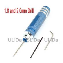 1.5/1.8/2mm Hand Drill Bit Hand for RC Model Cars Spare Parts DIY Tamiya Mini 4WD Racing Car Modification Accessory 2024 - buy cheap