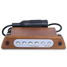 Flanger, pastilla magnética de orificio de sonido de guitarra acústica de madera para accesorios de guitarra acústica de 39 "/40"/41 "/42" 2024 - compra barato