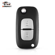 Dandkey 2 Buttons Car Key Case Cover Remote Flip Folding Car Key Shell For Renault Clio Megane Kangoo Modus 2024 - buy cheap