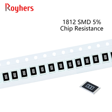 Kit de resistencias para manualidades, componentes electrónicos de 10 Ohm, 100 piezas, 1812 SMD, tolerancia, 402R-30K, 430R, 470R, 510R, 560R, 620R, 680R, 1% 2024 - compra barato