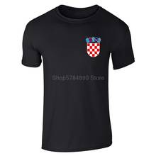 Croatia Men's Footballer Legend Soccers Retro Team Short Sleeve T-Shirt 2024 - buy cheap