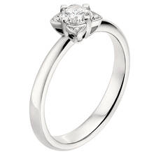 18K Au750 кольцо из белого золота для женщин, свадебные, юбилейные, вечерние, квадратные, круглые, с бриллиантами, элегантные, милые, трендовые 2024 - купить недорого