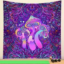 Psychedelic scene animal wall decoration mandala tapestry boho style bedroom wall hanging home decor hippie sheets yoga mat 2024 - buy cheap