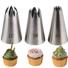 1C#1B#4B  Large Russian Icing Piping Pastry Nozzle Confectionery Cake Decorating Tips Set Flower Cupcake Cream Nozzles For Cakes 2024 - buy cheap