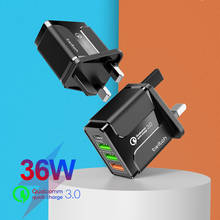 Twitch 36W USB Charger Quick Charge 4.0 PD 3.0 Fast Charger US EU Plug Adapter Supercharger For iPhone 11 X XR XS 8 Xiaomi Mi 9 2024 - buy cheap