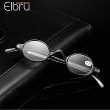Elbru-gafas de lectura redondas para hombre y mujer, lentes de negocios para presbicia, Vintage, HD, antifatiga, novedad de 2021 2024 - compra barato