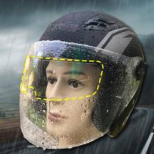 Casco de motocicleta eléctrica resistente al agua, película antivaho, pegatinas de lente, casco de seguridad, película antiniebla resistente al agua 2024 - compra barato