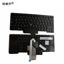 Latin spanish Laptop keyboard for Lenovo ThinkPad E330 E335 E430 E430C E435 T430U Replace keyboard 2024 - buy cheap