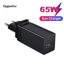 Oppselve 65W GaN USB C Charger Quick Charge QC4.0 3.0 Type C Fast USB Charger for iPhone 12 11 Macbook Pro Samsung Mobile Phone 2024 - buy cheap