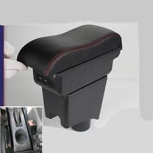 For Dacia sandero armrest box USB Charging heighten Double layer central Store content cup holder ashtray accessories 2024 - buy cheap