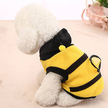 Pet Hoodie Clothes Cute Fancy Puppy Apparel Costume Cat Coat Outfit Bee Style Professional Home Pets Cloth 2024 - buy cheap