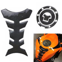 Pegatinas de fibra de carbono 3D para tanque de motocicleta, almohadilla protectora para Honda CBR600, CBR954, CBR1000, CB900, CBR250, CB600 2024 - compra barato