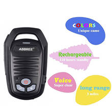 Abbree AR-639 Mini Walkie Talkie free license 0.5W FRS Handsfree VOX Children Two Way Ham Radio Transceiver Gift  Comunicador 2024 - buy cheap