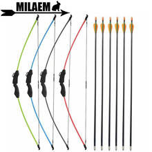 Youth Archery Takedown Recurve Bow Children Practice Outdoor Training Shooting Garden Game Gift Accessories 2024 - buy cheap