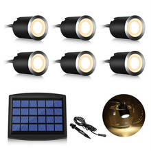 Solar LED Deck Light Outdoor Garden Lamps 12V DC Led Deck Light Kit Waterproof IP67 Underground light Terrace Staircase Lighting 2024 - buy cheap