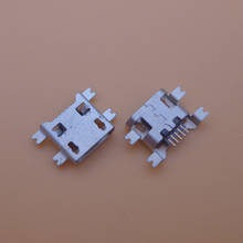 500pcs 1.27 4SMD Micro USB 5P Female Jacks Socket SMD for Samsung Anroid Phone Micro USB Connectors 2024 - buy cheap