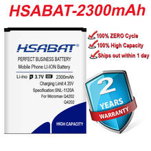 Batería de 100% mAh para Micromax Q4202, 2300 nueva, marca superior, disponible 2024 - compra barato